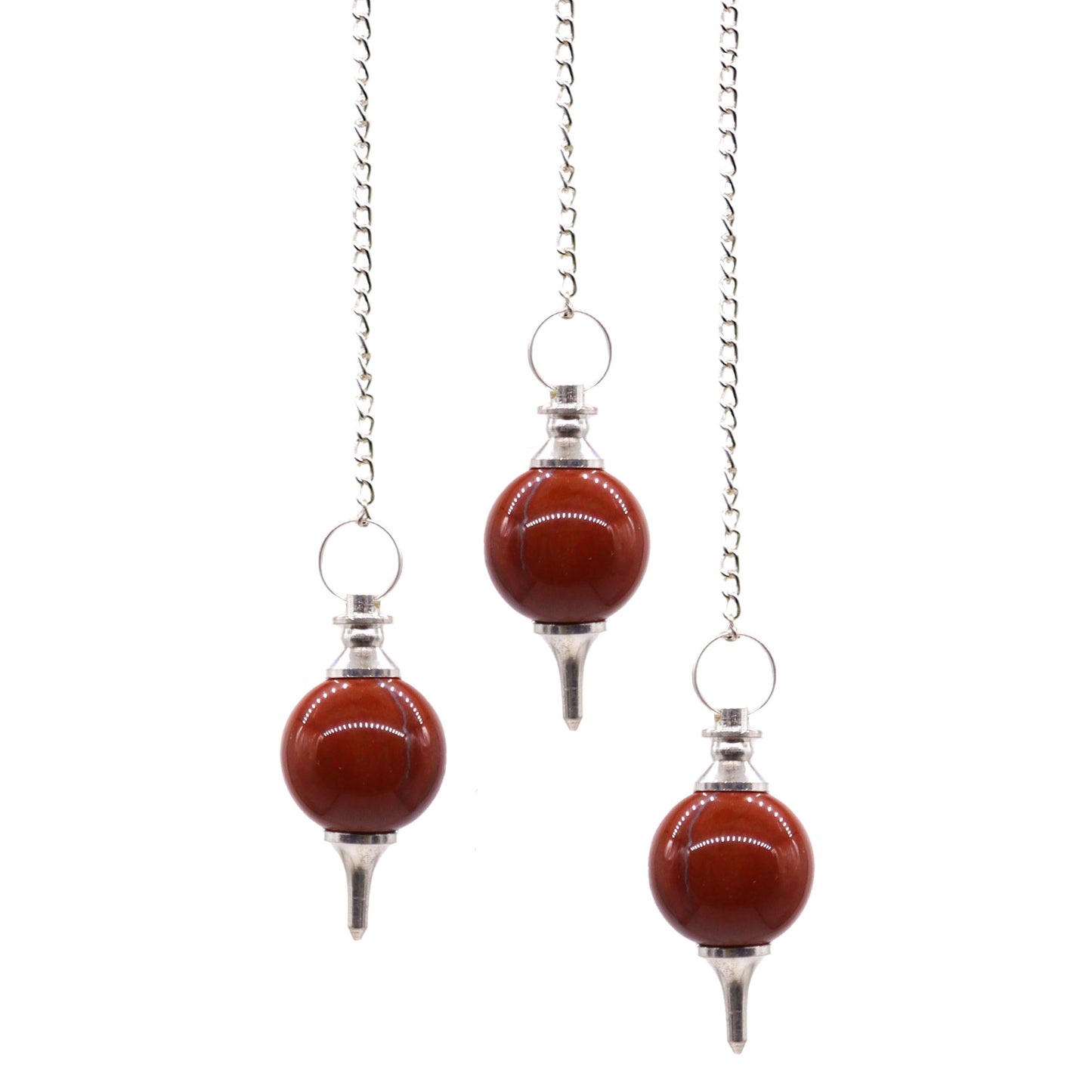 Sphere Pendulum - Red Jasper