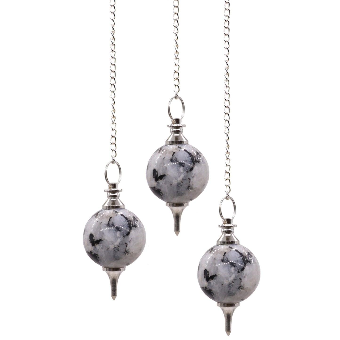 Sphere Pendulum - Rainbow Moonstone