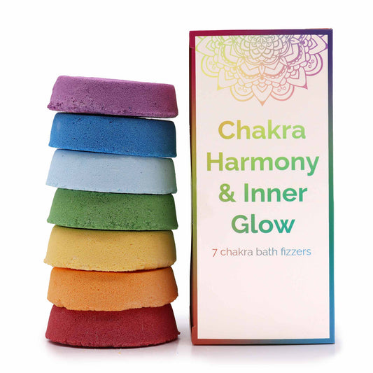 Chakra Bath Fizz - Large Box - Chakra Harmony & Inner Glow