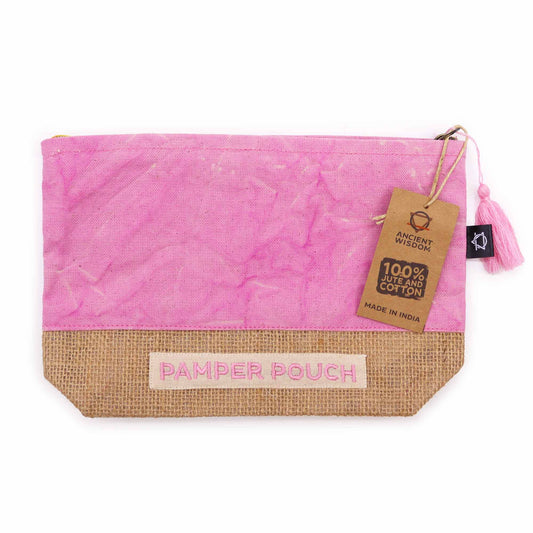 Pamper Pouch - Pink & Purple - Stonewash