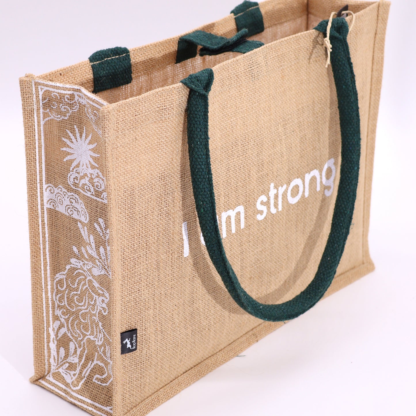 Jute Big Bag - I am Strong