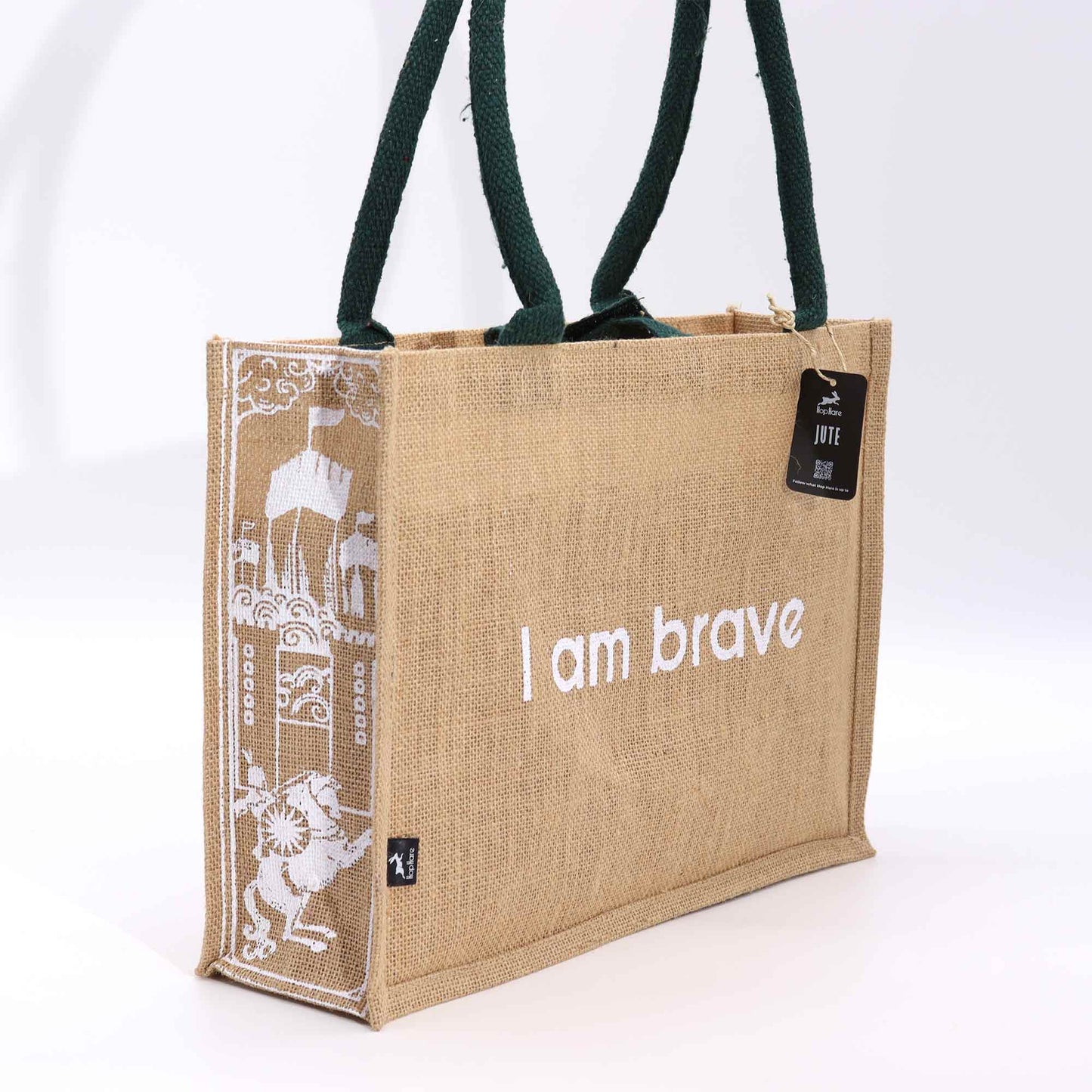 Jute Big Bag - I am Brave