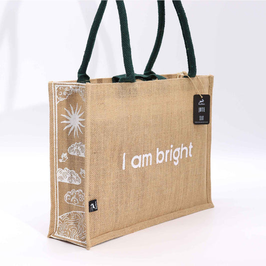 Jute Big Bag - I am Bright