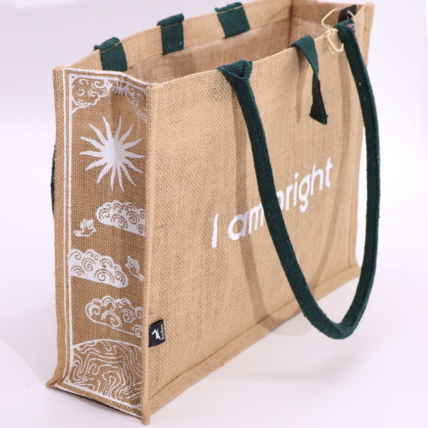 Jute Big Bag - I am Bright