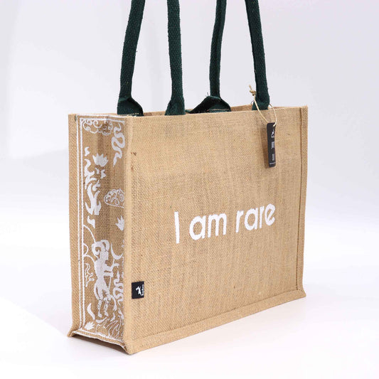 Jute Big Bag - I am Rare