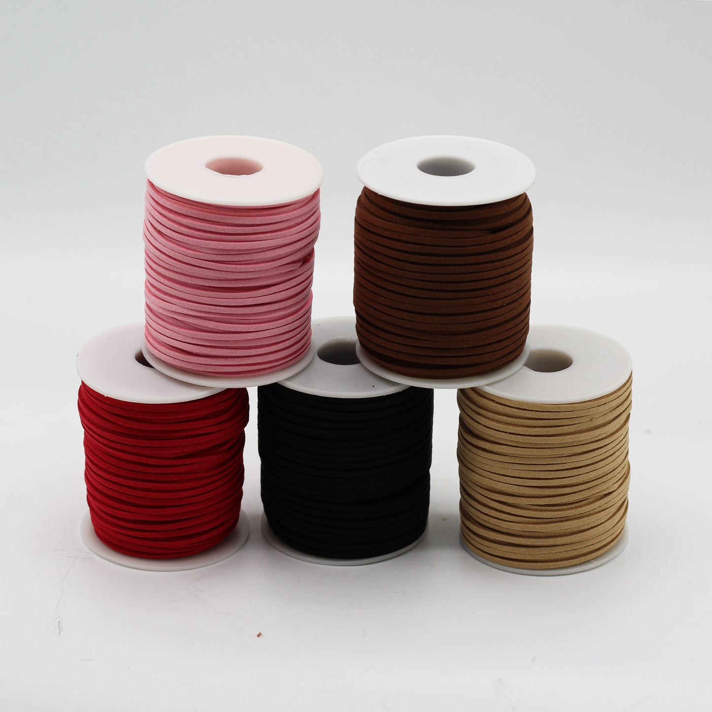 Bulk Roll Pendant Cord -  2.5mm x 45m - Red A056