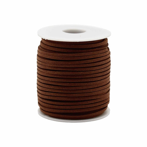 Bulk Roll Pendant Cord -  2.5mm x 45m - Dark Brown A010