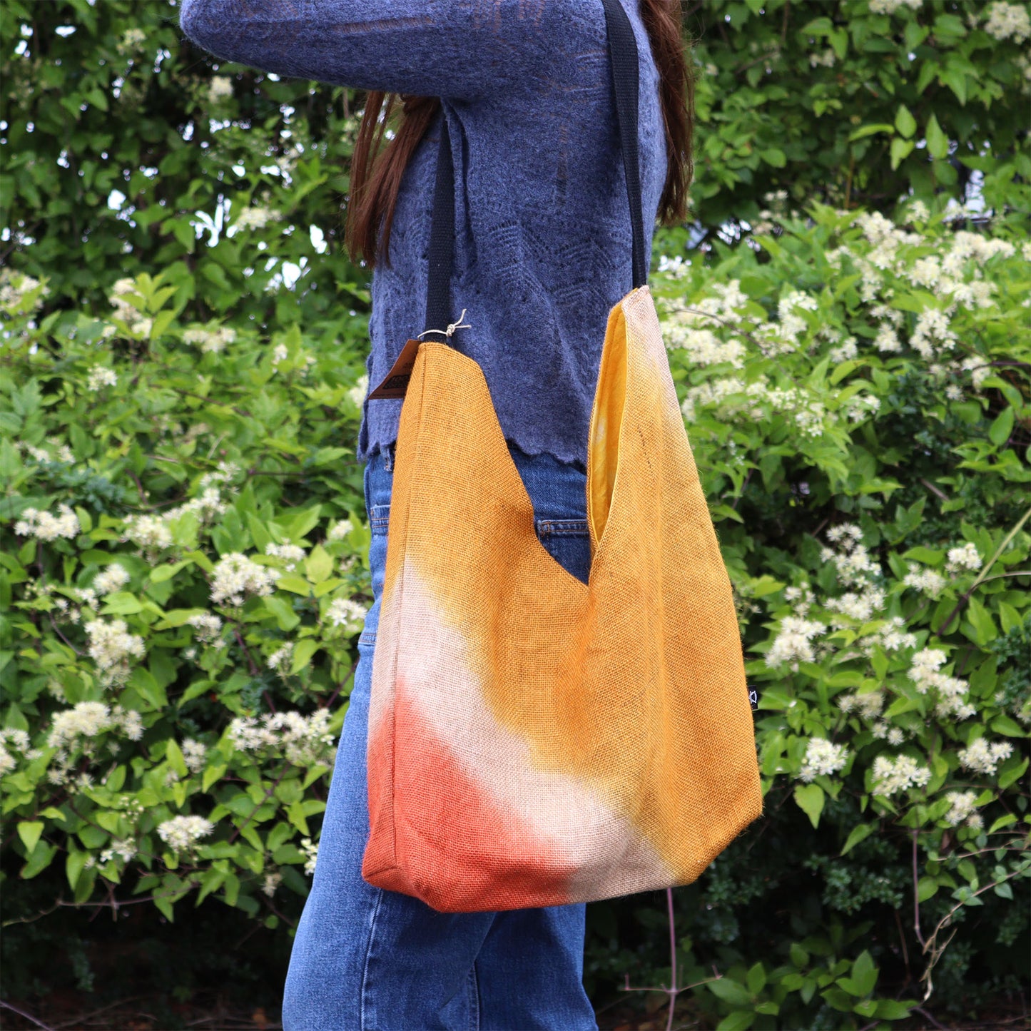 Soft Blend Shoulder Tote -Tumeric