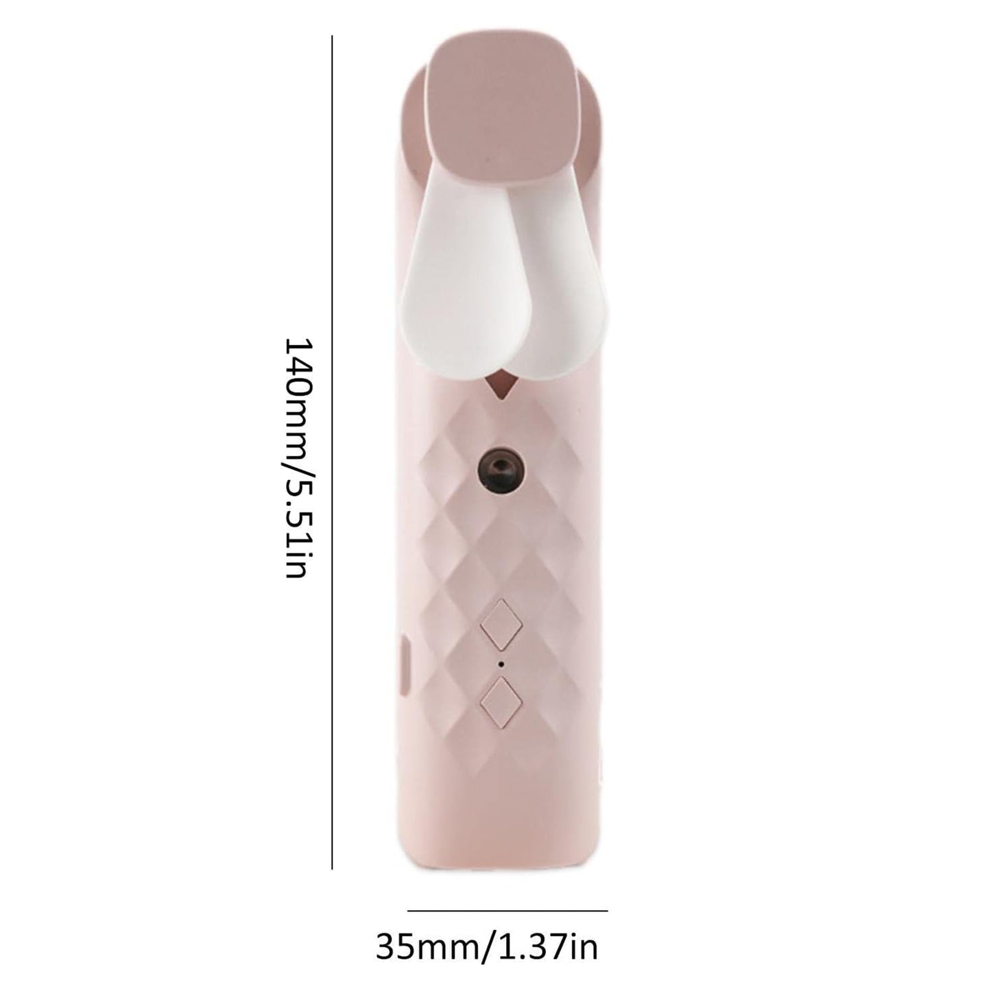 Pink Nano Mist Face Fan &  Spray - USB chargable