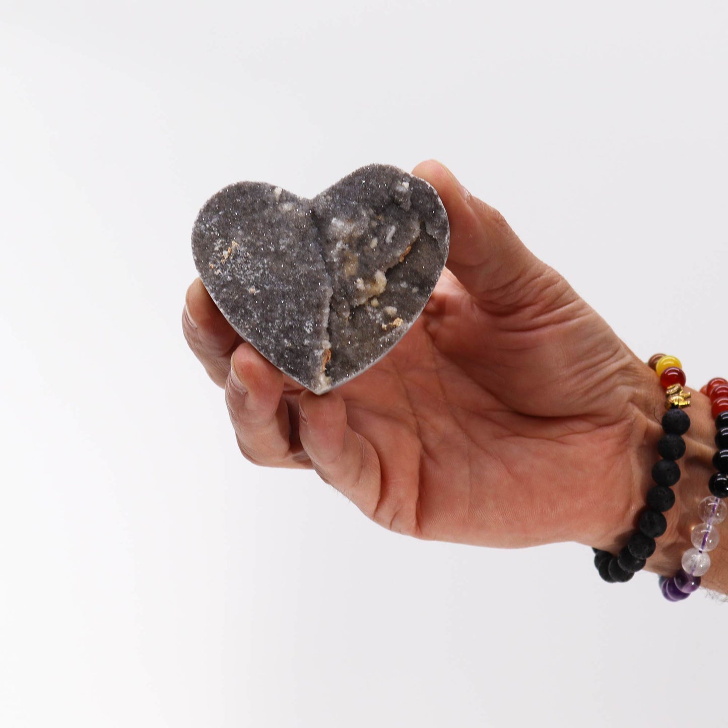 Large Calcite Hearts (approx 6.5-8.5cm)