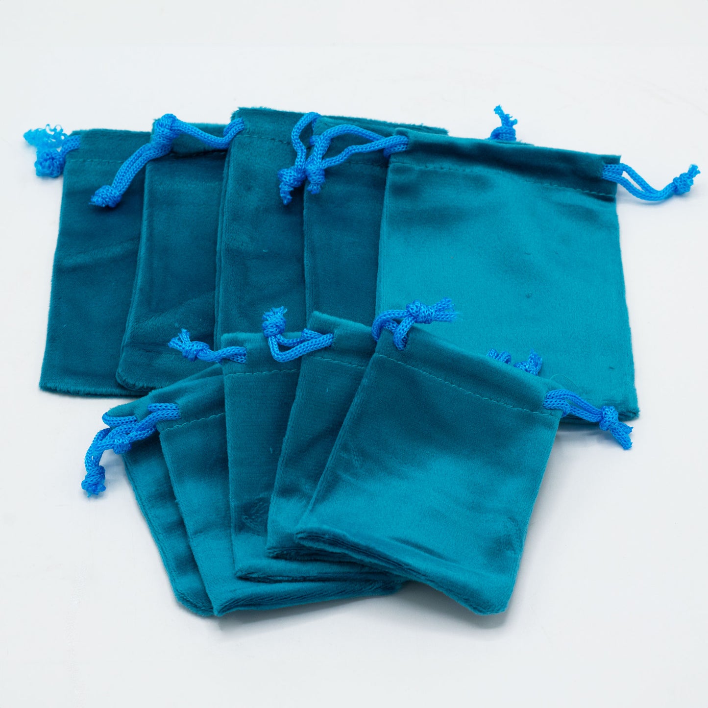 100x Large Velvet Pouch 9x12cm