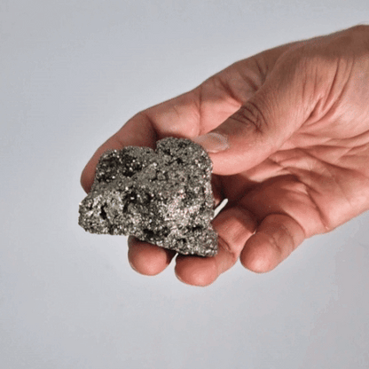Peruvian Pyrite - First Grade Large Size- (approx 100-135gm 55-65mm)