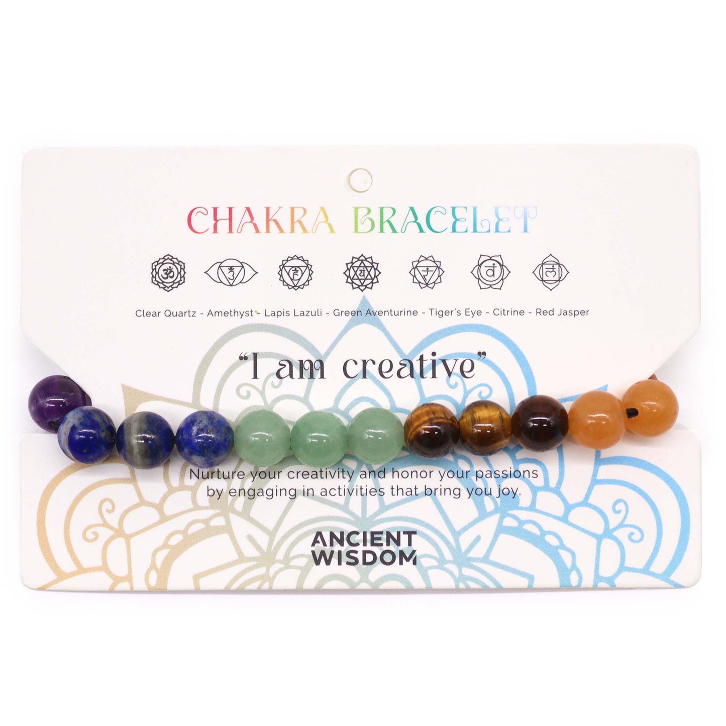 Chakra String Bracelets - 21 Stones