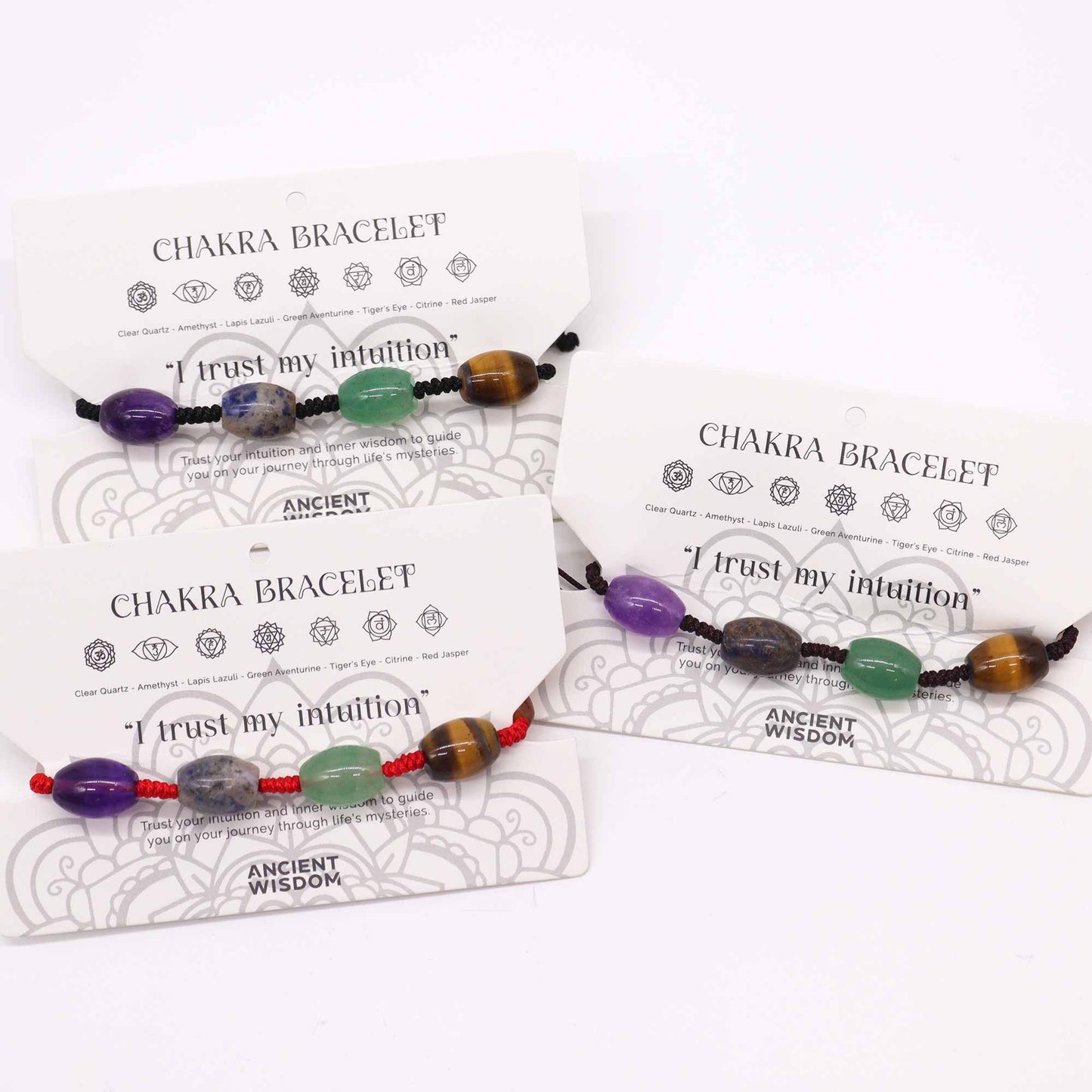 Chakra String Bracelets - Beads