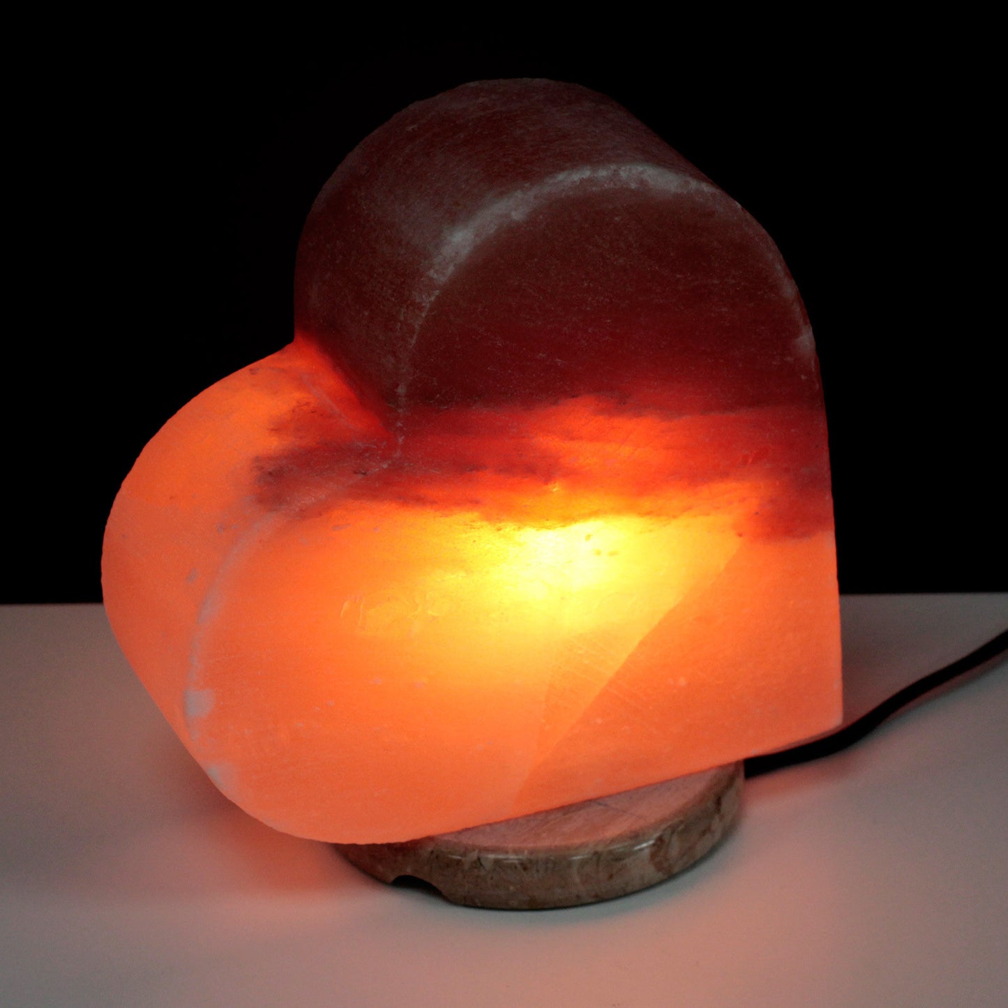 Heart Shaped Himalayan Salt Lamp