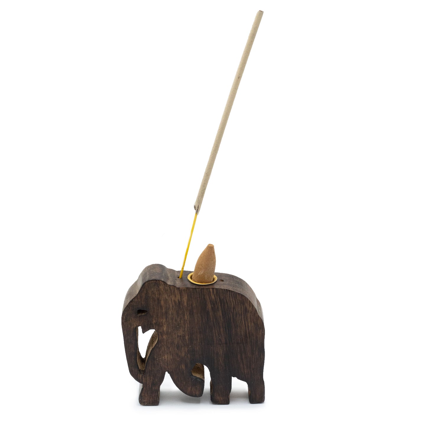 Elephant Incense Cone and Stick Holder