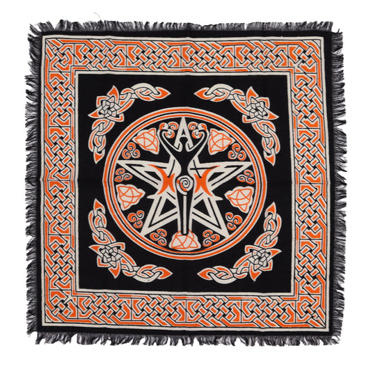 Esoteric Fringed Altar Cloth -  Earth Mother