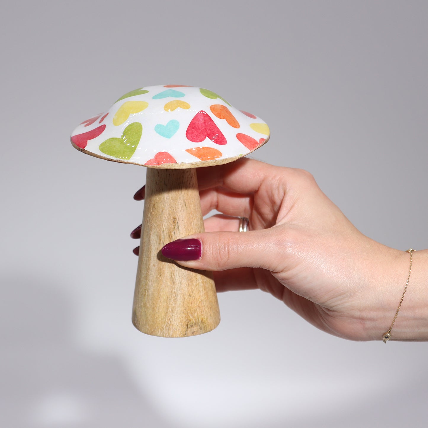 Small Mushroom -   10cm - Pretty Floral