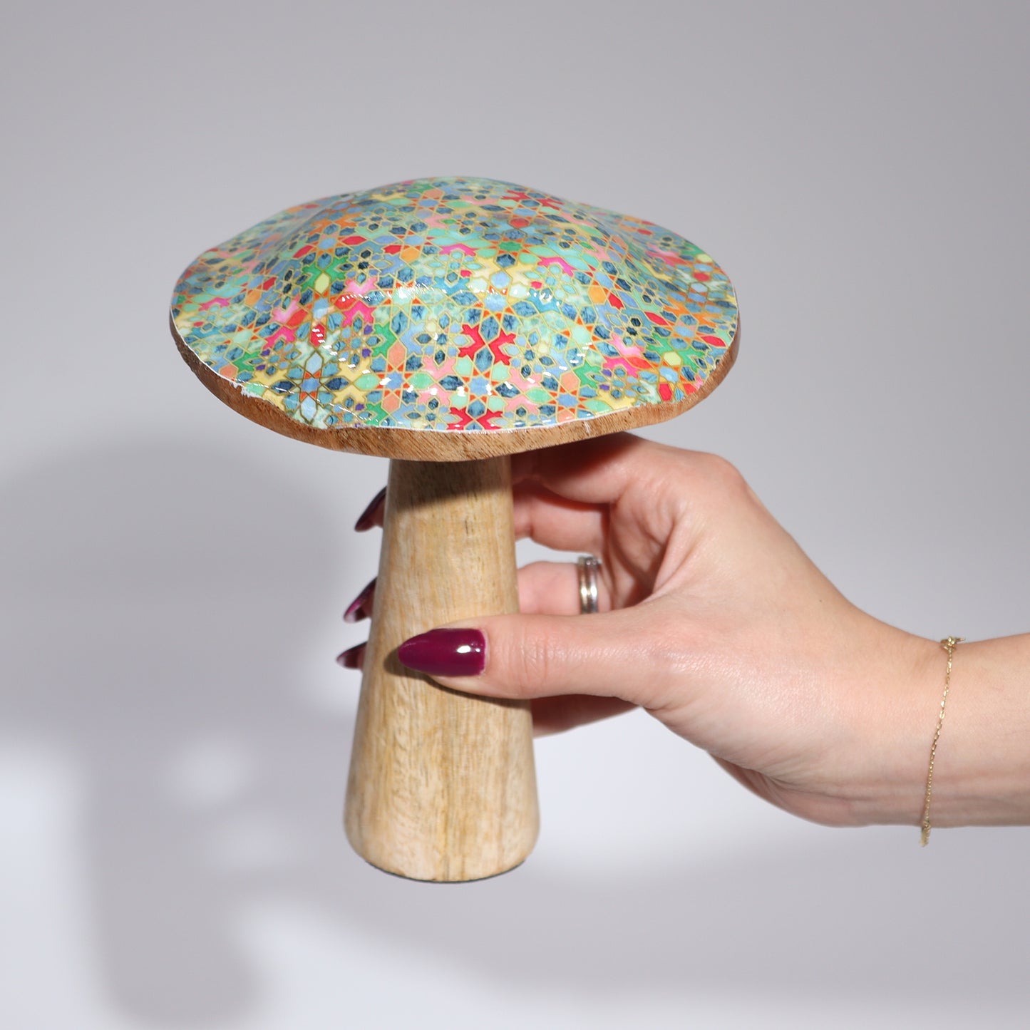 Medium Mushroom -  15cm -  Pretty Floral