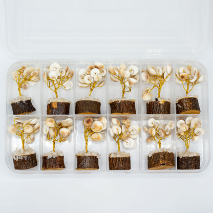 Small Gomati Chakra Circle Stone Trees-(15 stones)