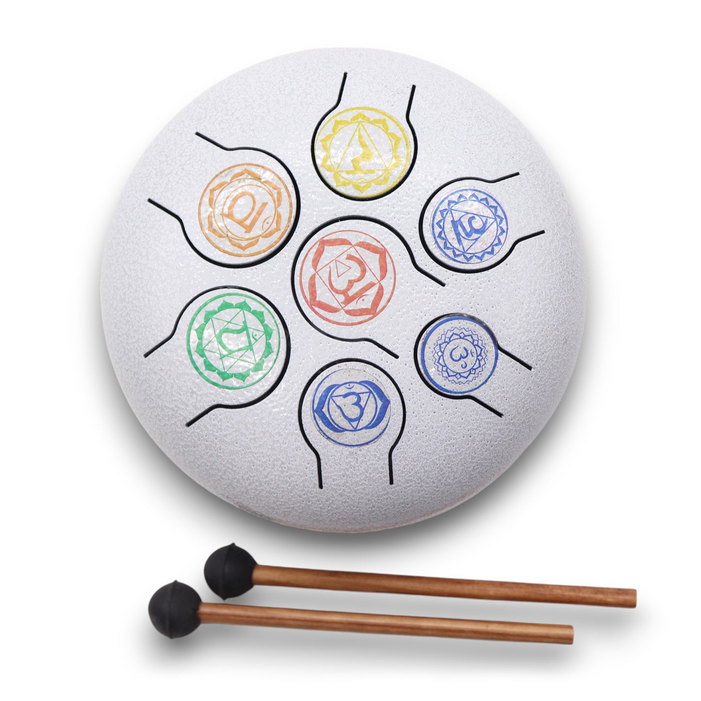 Steel Tongue Happy Drums  7 Chakra - 18cm