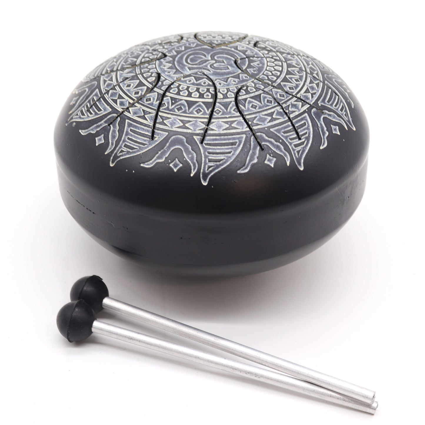 Steel Tongue Happy Drums  Om Mandala Engraved - 16cm