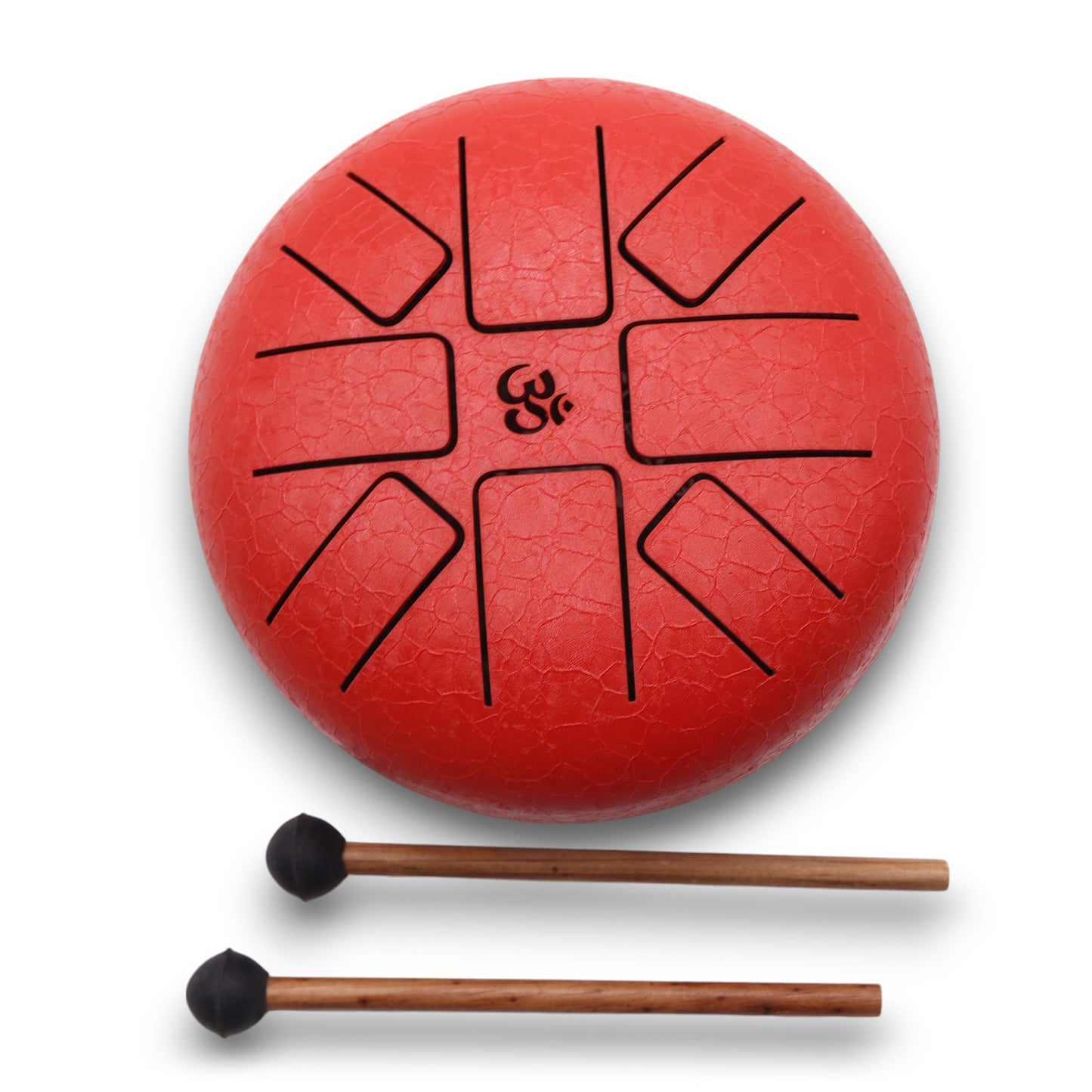 Steel Tongue Happy Drums  Om Red- 16cm