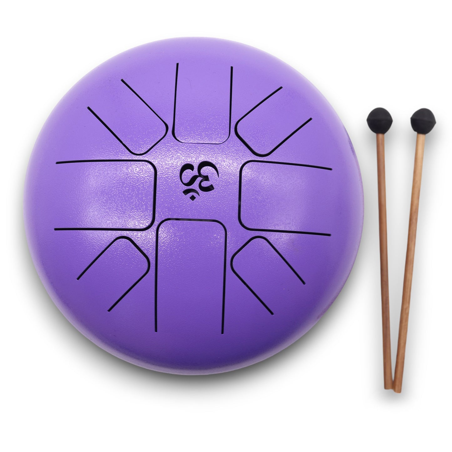 Med Steel Tongue Happy Drums  Om Violet- 22x16cm