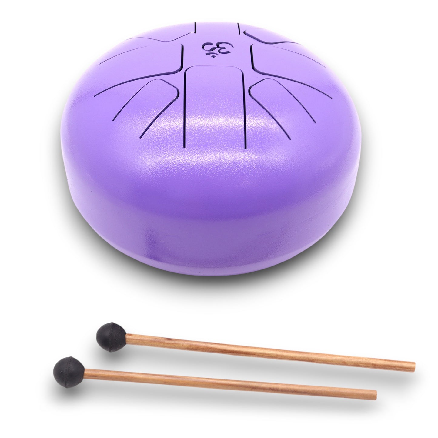 Med Steel Tongue Happy Drums  Om Violet- 22x16cm