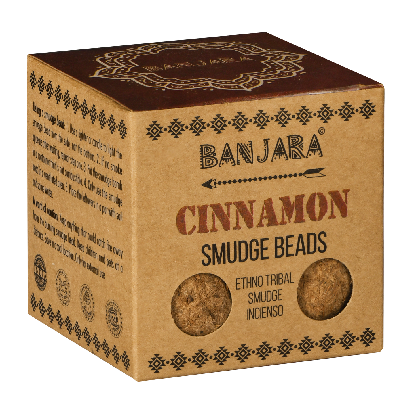 Smudge Beads - Cinnamon