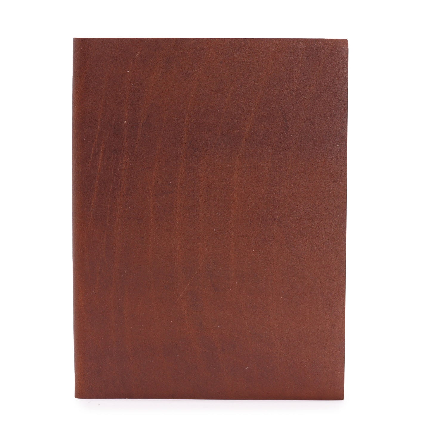 Lrg Dark Tan Daily Note Book - 100 Lined Pages