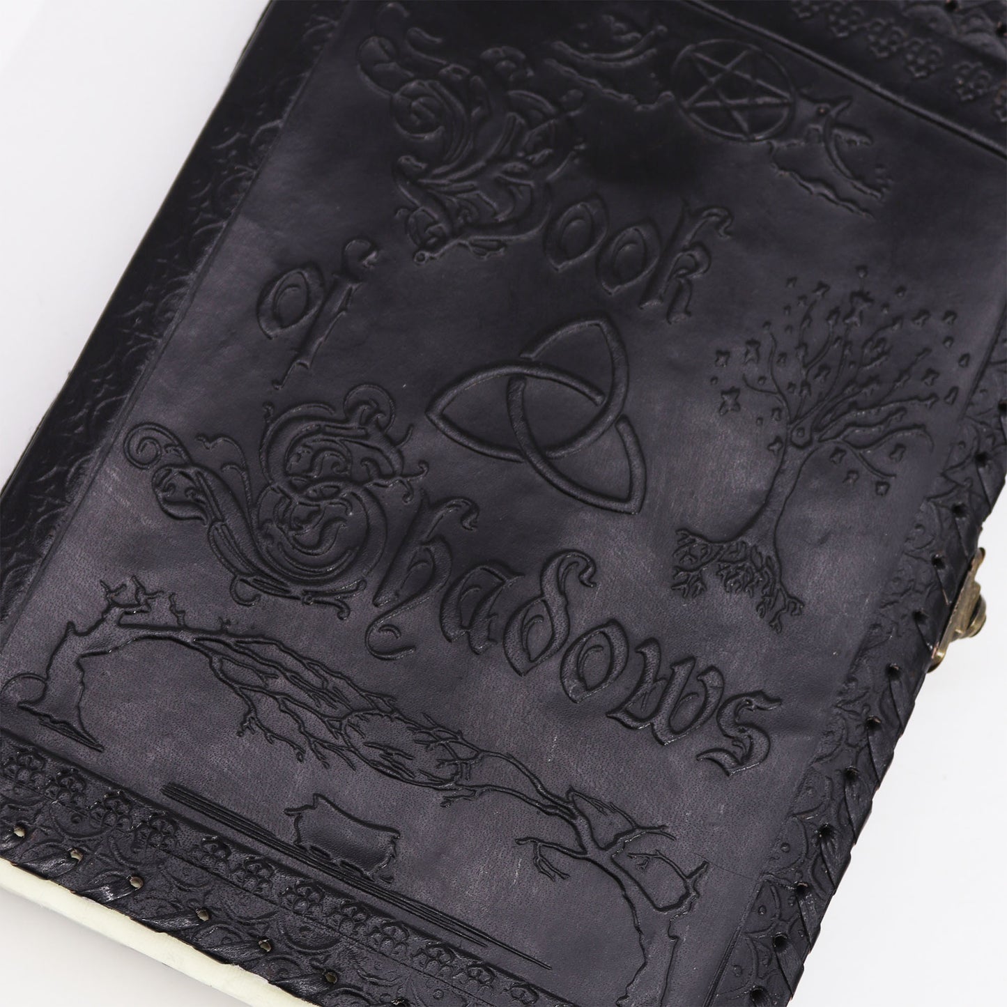 Large Book of Shadows - Black - 200 pages decle-edged