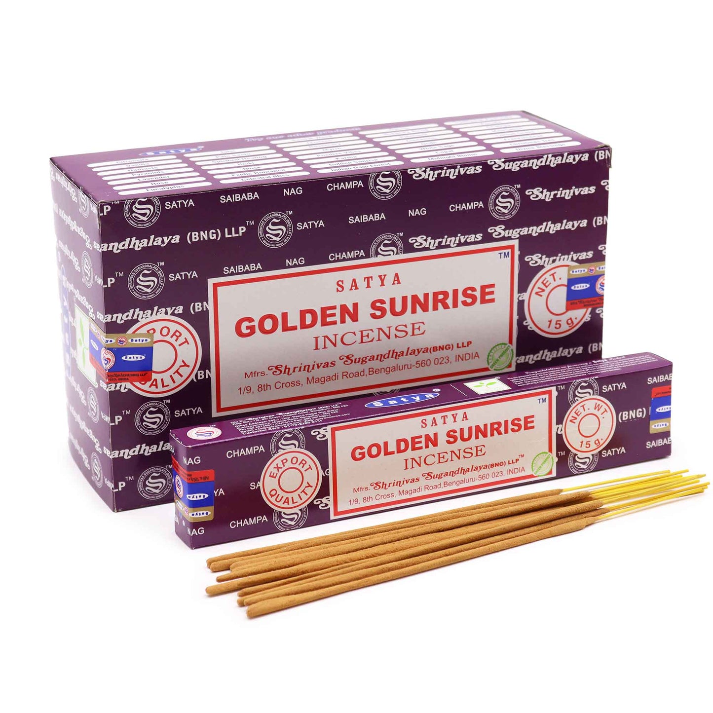 Golden Sunrise Incense Sticks