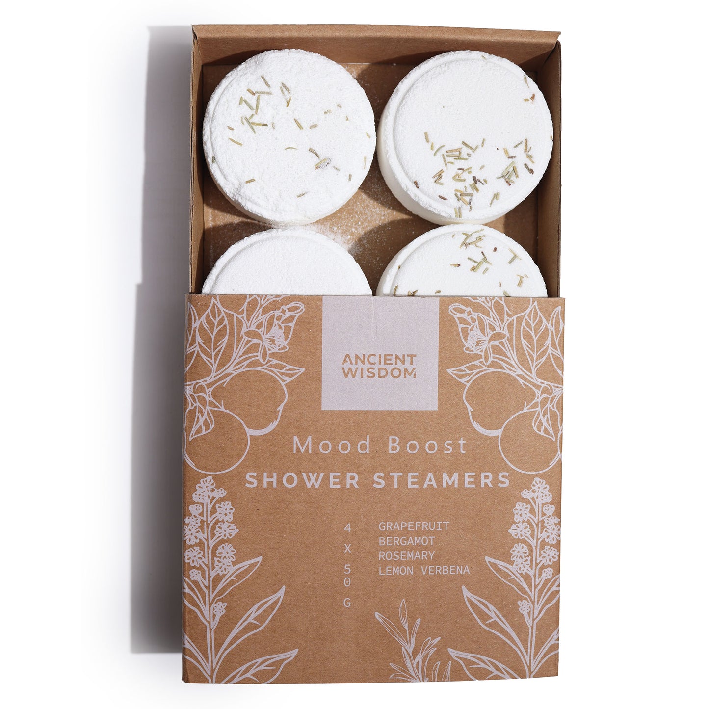 Shower Steamers - Mood Boost (White)