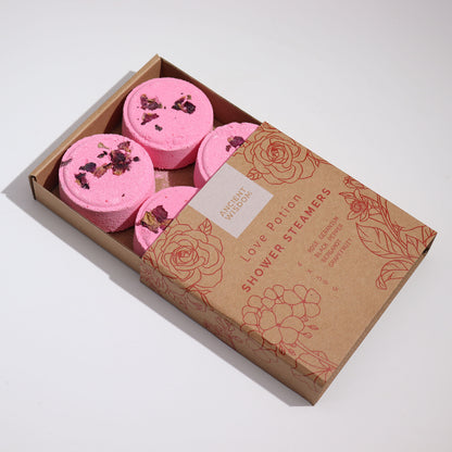 Shower Steamers - Love Potion (Pinky Red)