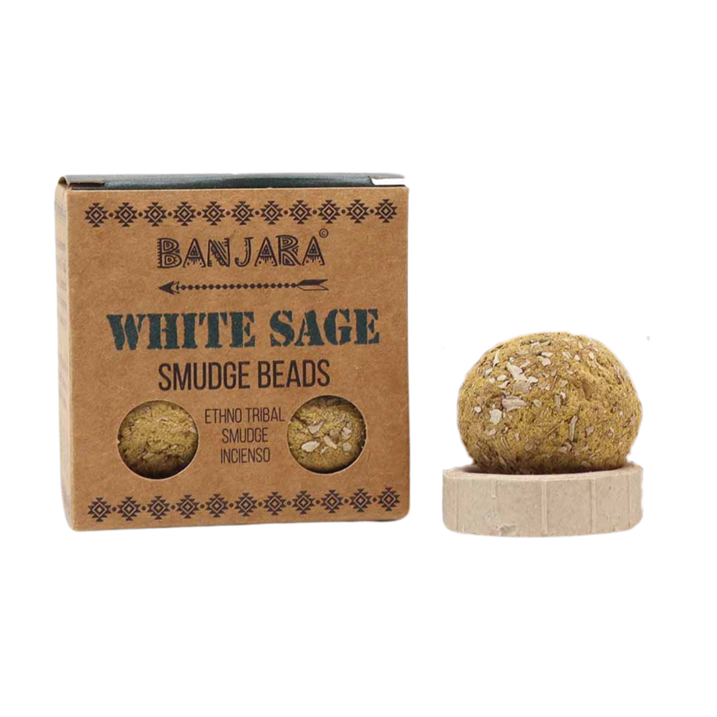 Smudge Beads - White Sage