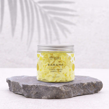 Banana Whipped Cream Soap 120g