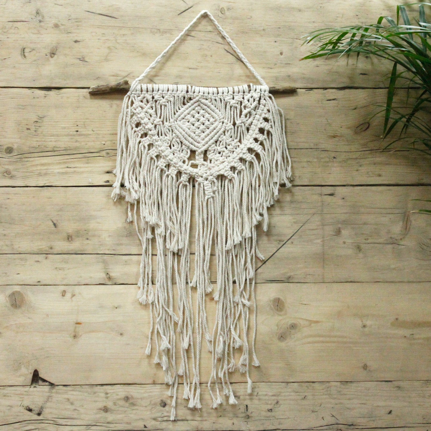 Hand-Made Macrame Wall Hanging - Home & Heart