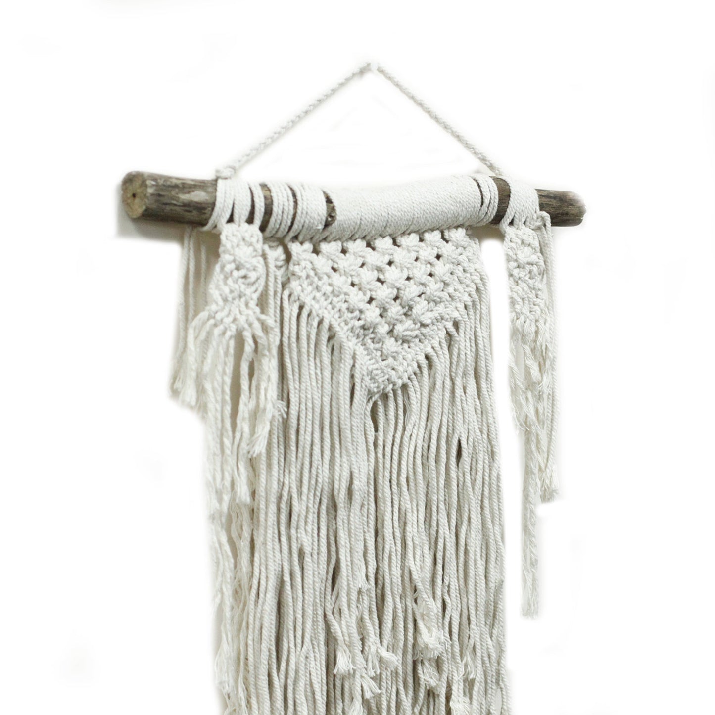 Hand-Made Macrame Wall Hanging - Natural Abundance