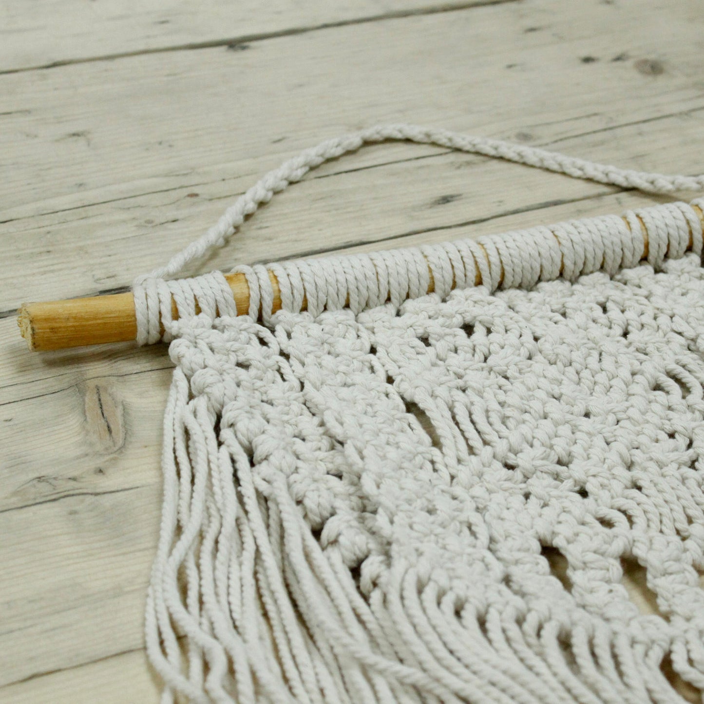 Hand-Made Macrame Wall Hanging - Over Abundance