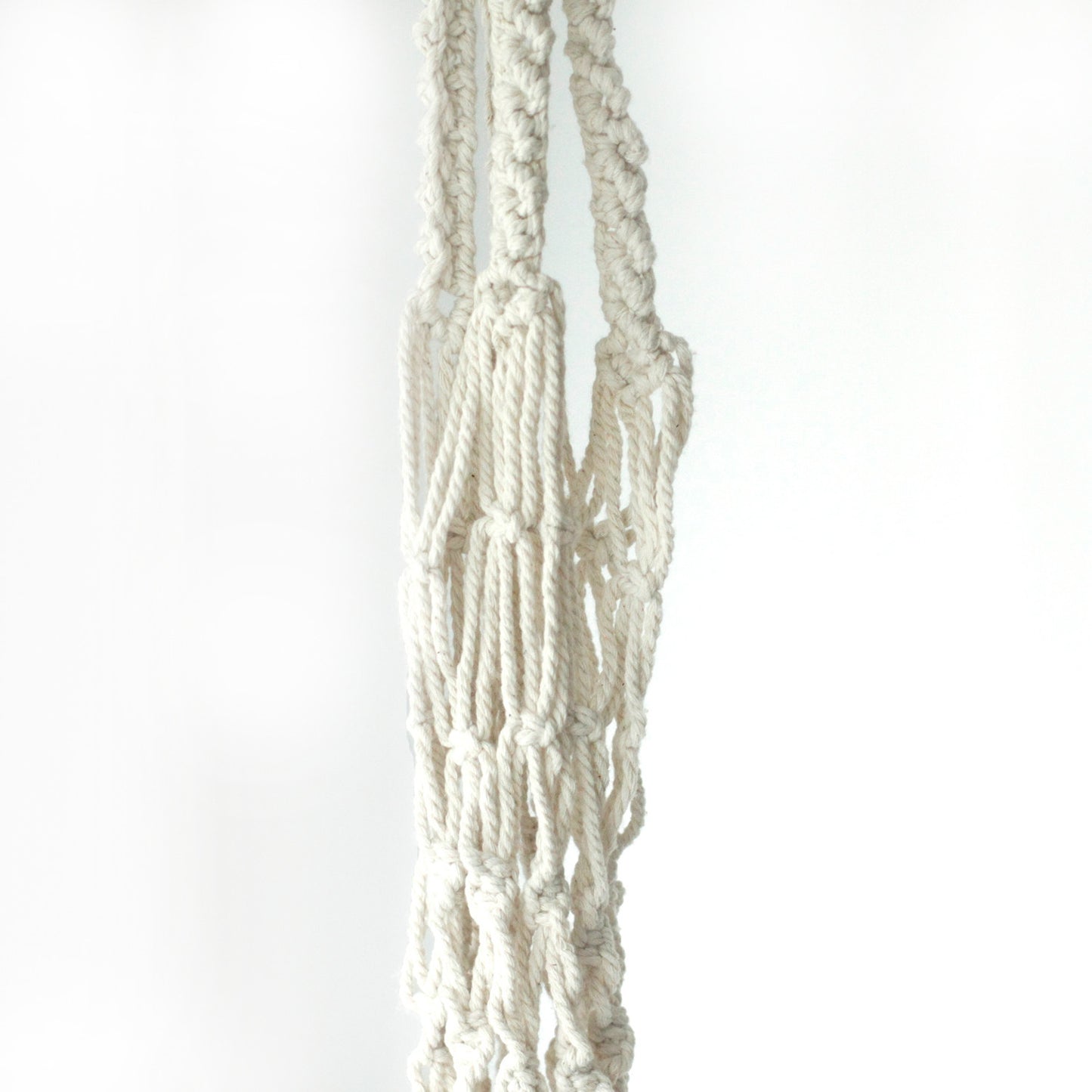 Macrame Pot Holder - Large Pot Holder - Extra Long