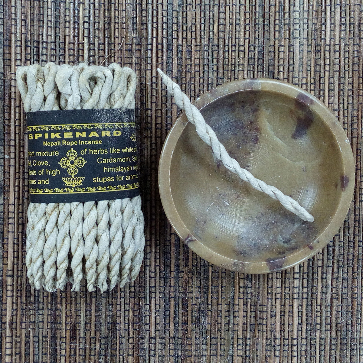 Pure Herbs Incense Rope - Spikenard