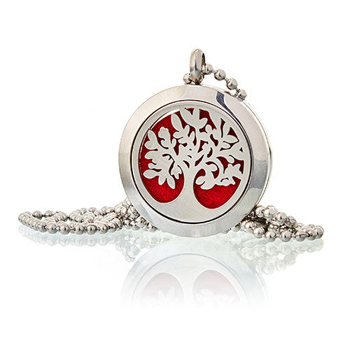 Aromatherapy Jewellery Necklace - Tree of Life 25mm