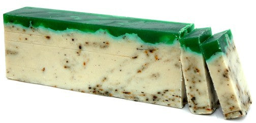 Green Tea - Olive Oil Soap Slice