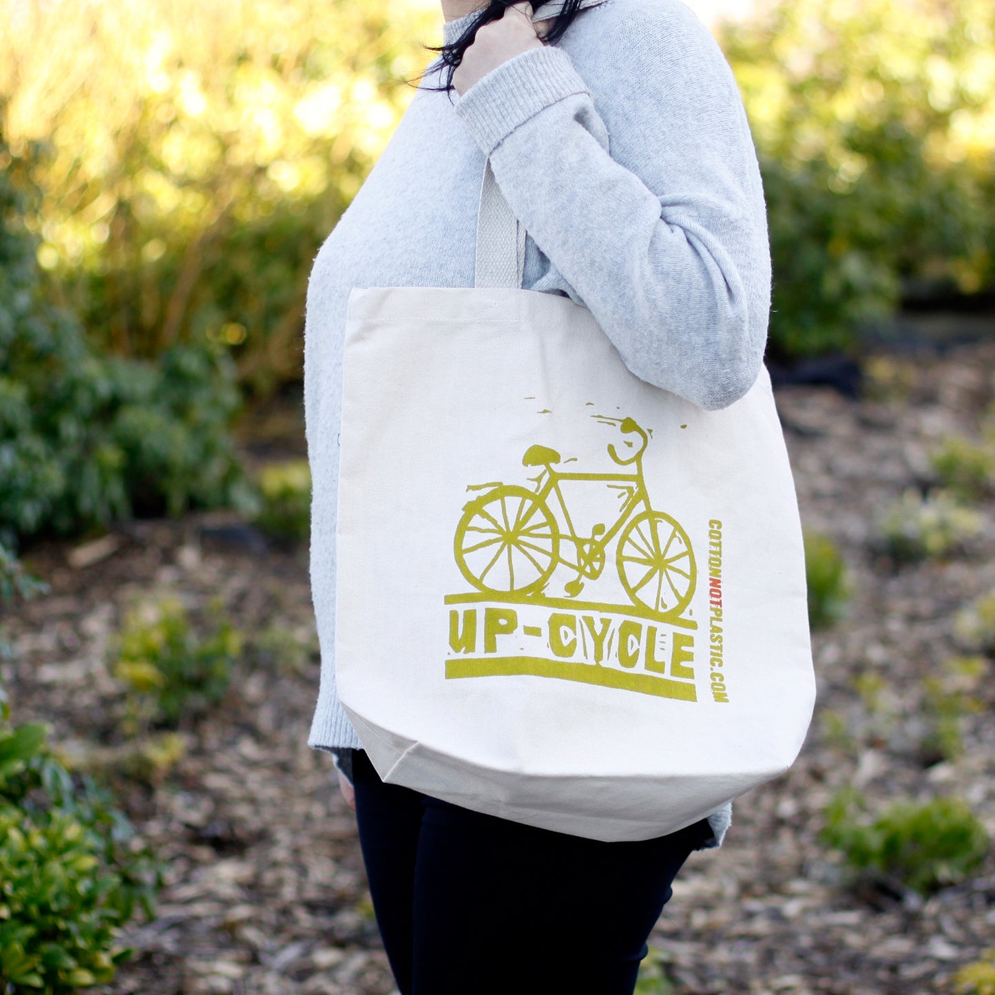 Up Cycle Tote Bag - (4 designs)