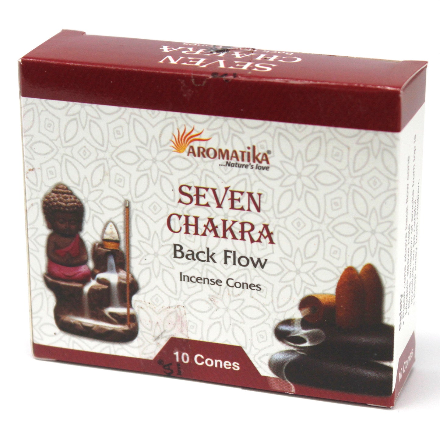 Backflow Incense Cones - 7 Charkras