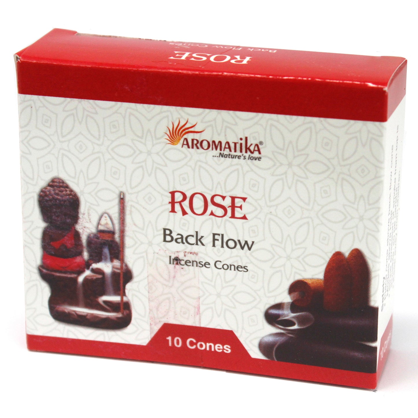 Backflow Incense Cones - Rose