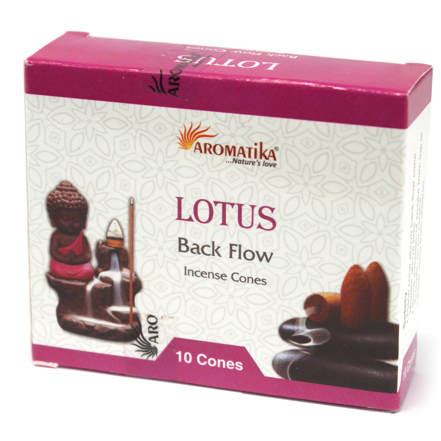 Backflow Incense Cones - Lotus