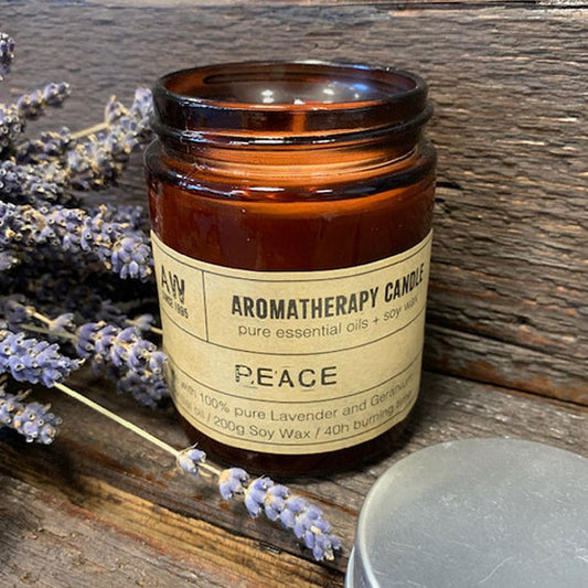 Aromatherapy Soy Candle 200g - Peace