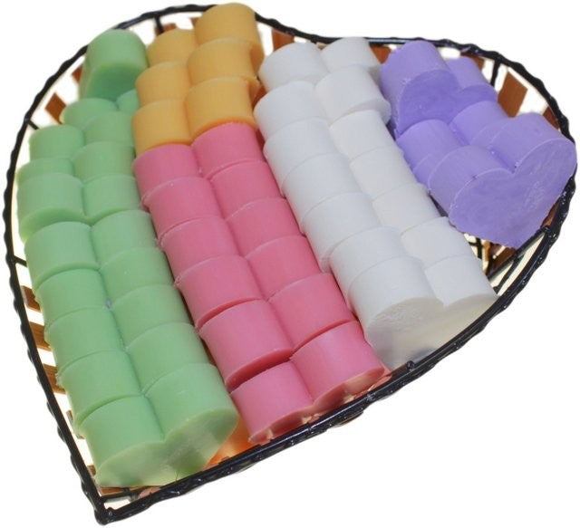 Heart Guest Soaps - Coconut (10 Pack)